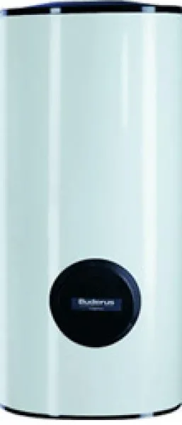 Boiler monovalent cilindric vertical alb Buderus Logalux SU200/5EW - 200 litri cu flansa rezistenta electrica