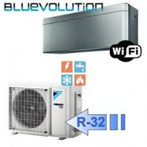 Aparat de aer conditionat Daikin Stylish Bluevolution FTXA20AS-RXA20A Inverter 7000 BTU Silver