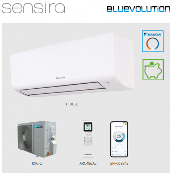 Кондиционер Daikin Sensira FTXC-50D + RXC-50D