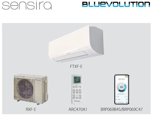 Aparat de aer conditionat Daikin Sensira FTXF35E / RXF35E