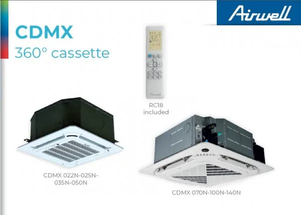 Aer condiționat tip casetă Airwell CDMX050 / YDAX050