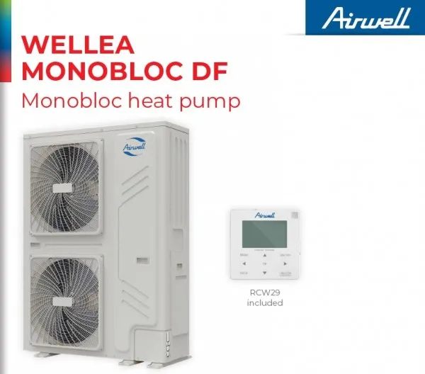 Моноблочный тепловой насос Airwell Wellea DF