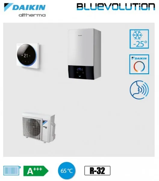 Тепловой насос Daikin Altherma 3 R W EHBH-E6V/E9W + ERGA-EV(H)(7)