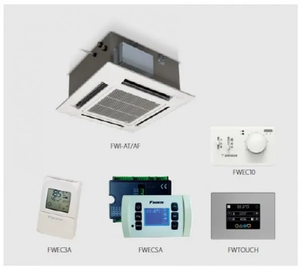Fan-coil casetă cu Protocol Deschis Daikin FWI-AT/AF