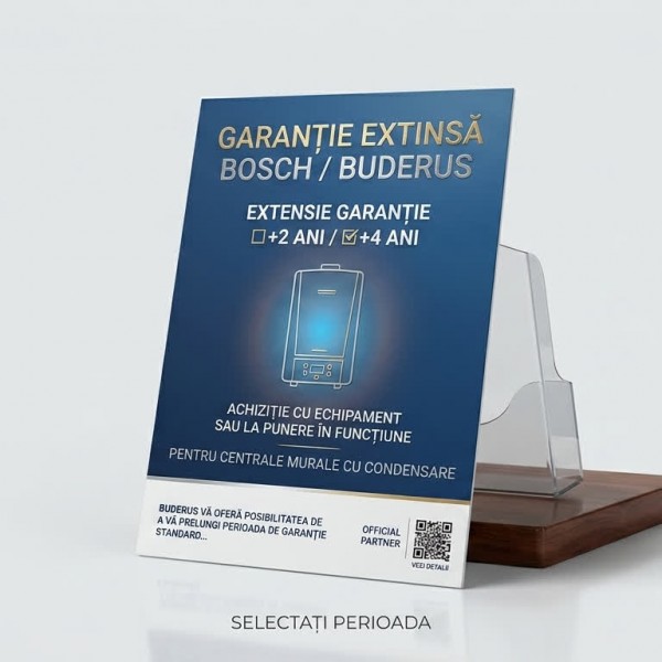 Garanție Extinsă Buderus +2 Ani