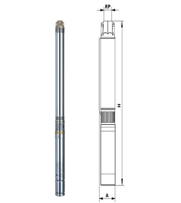 Pompa submersibila 3T46