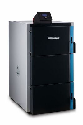 Cazan din otel cu gazieficare compustibil solid Logano S171-30 Kw