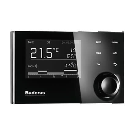 RC310 negru - Controler sisteme programabil EMS+ cu senzor exterior